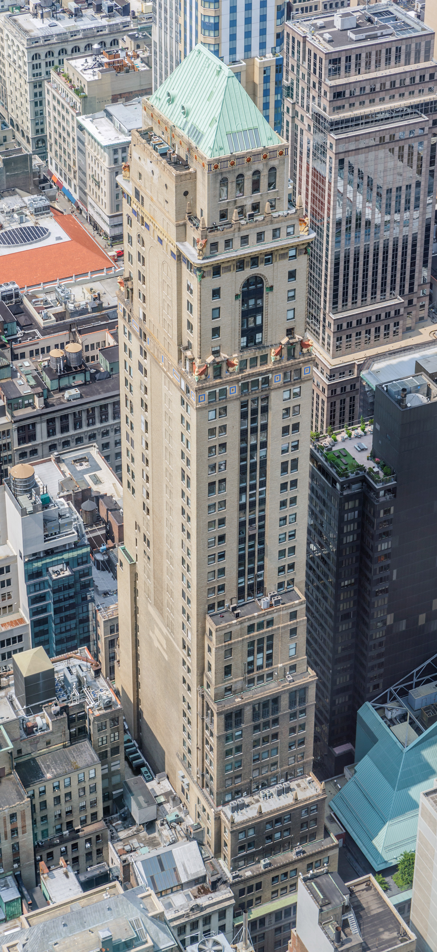 Mercantile Building, New York City - View from One Vanderbilt. © Mathias Beinling